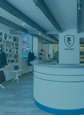 Interiér showroomu Cavalier Plzeň